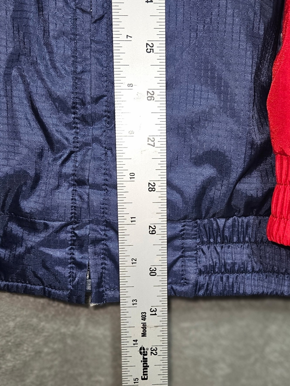 Chase Authentics Red and Navy NASCAR Racing Jacket - Picture 10 of 11